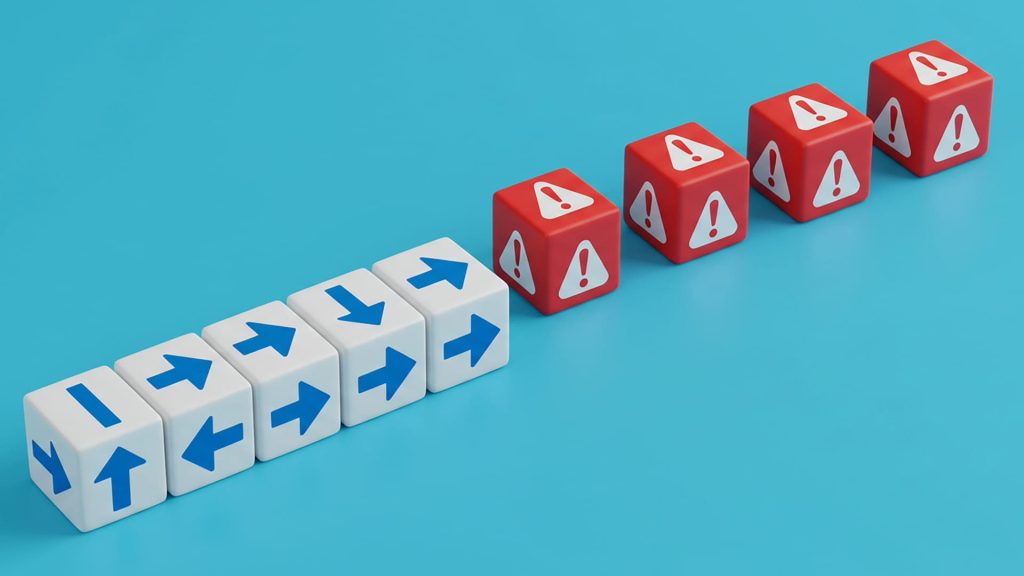 image of the risk priority in an organization